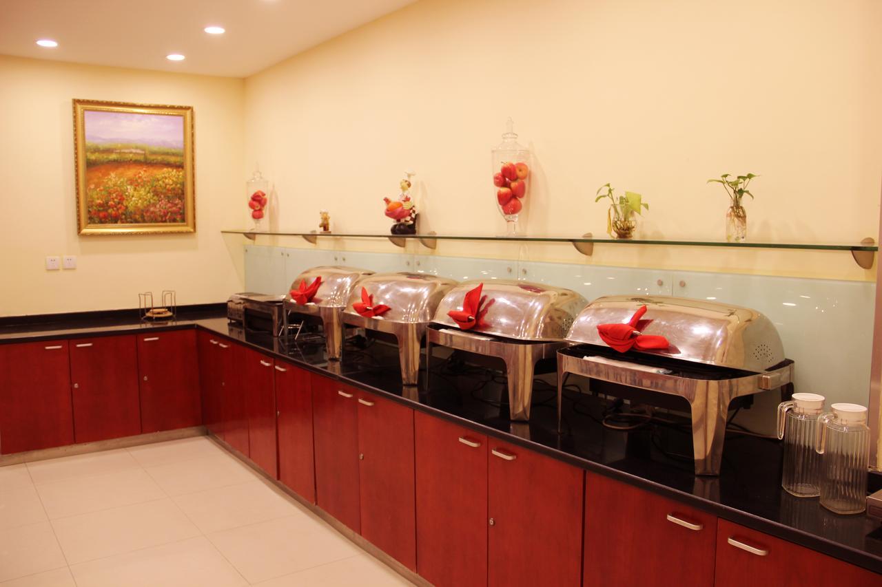 Hanting Hotel Shanghai Zhoupu Buitenkant foto